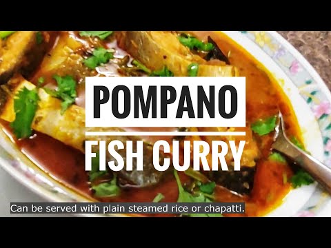 Pompano Fish Curry | Fish Curry in Coconut Milk | Fish Curry Kerala Style | Anees