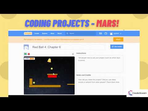 Scratch Coding Project - Mars!