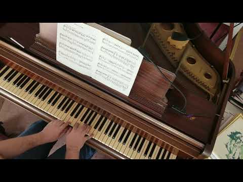 E. Grieg "Sailor's Song" (Op. 68, No. 1) piano solo