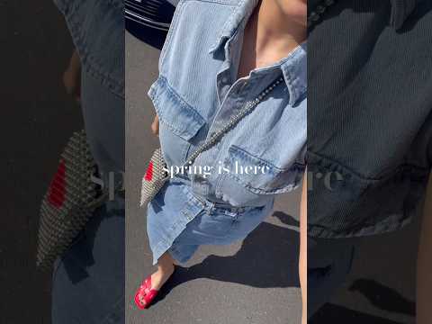 denim on denim fit #fashionblogpost #fashion #ootdfashion #fashiontrends #shorts #shortvideo #style