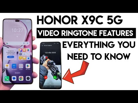 Honor X9c Video Ringtone Setup Guide: Everything You Need to Know #honorx9c