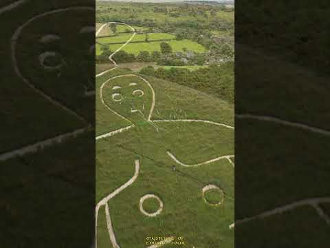 The Cerne Giant | Gigantic Chalk Hill-Figure in Dorset, UK | Megalithomania | #shorts