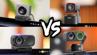 Best 4k Webcam Showdown 🔥 OBSBOT Meet 2 4K / Tiny 2 Lite vs Insta360 Link 2C / Link 2