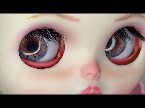 Making Blythe Eye Chips With UV Resin Part 3