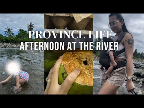 Province life | spend an afternoon at the river with us 🌴🌊🥥