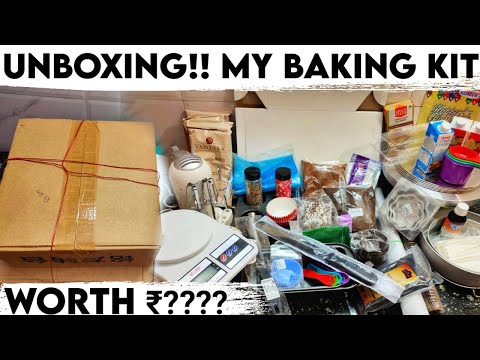 UNBOXING!! MY *NEW* BAKING KIT | WORTH ₹???? |