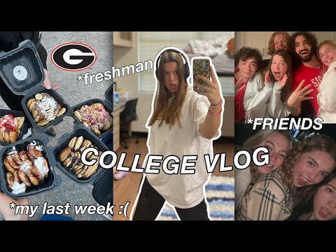 week in my life as a freshman in college at the university of georgia *VLOG*