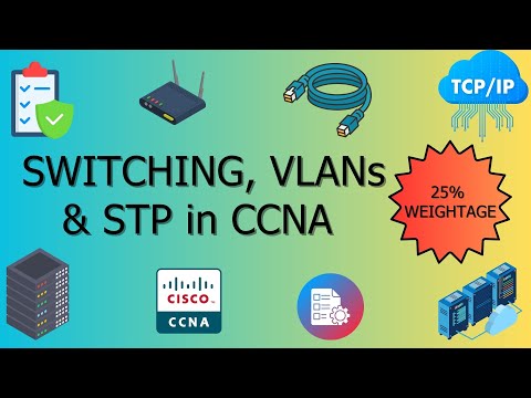 25% of CCNA Covered: Switching, VLANs & STP Simplified