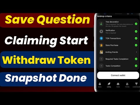 Save Question Airdrop~Save Question Airdrop Real or fake~Save Question criteria~Save Question Claim