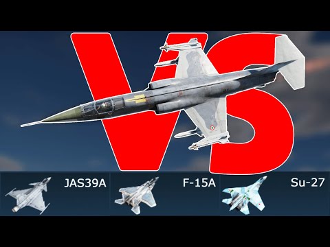 This Starfighter Fights 4th Gen Aircraft | F-104S-ASA War Thunder