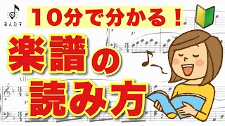 【音大卒が教える】１０分で分かる楽譜の読み方