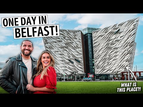 One Day in Belfast, Northern Ireland - Travel Vlog | Black Cab Tour, Titanic Museum, & MORE!