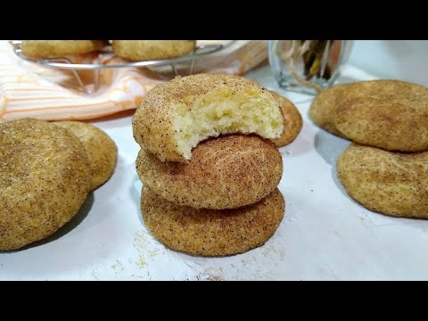 Cream Cheese Snickerdoodle Cookies | Cream Cheese Cinnamon Sugar Cookies