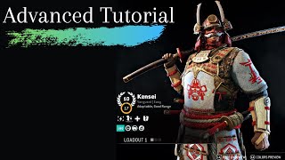 For Honor KENSEI guide | Advanced Tutorial | How to play as KENSEI