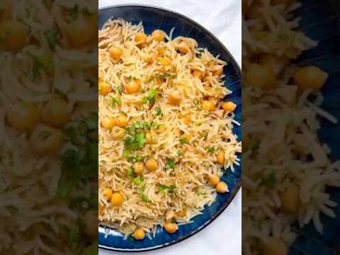 Chana Pulao recipe | chickpea and rice #viralshorts2024 #easyrecipes #easytocook