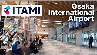 大阪国際空港（伊丹空港；ITM）の全フロアを歩く [4K] POV