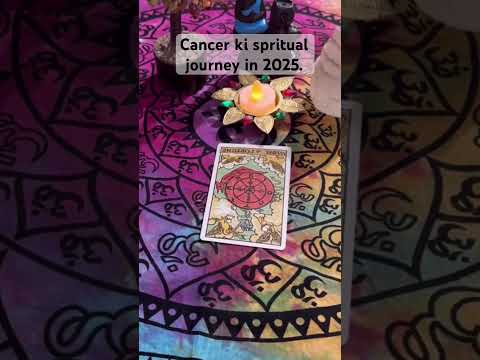 Spiritual journey of Cancer in 2025.     #2025 #cancer #newyear #spritualjourney #tarot