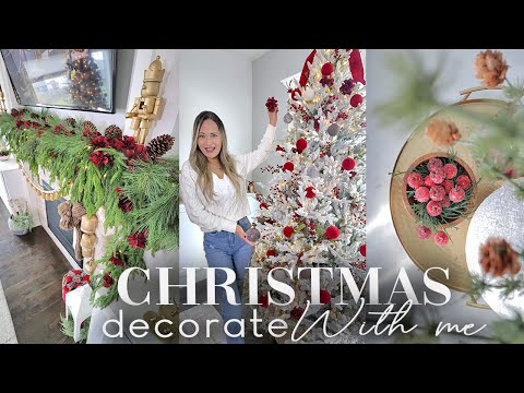 CHRISTMAS DECORATE WITH ME || DIY CHRISTMAS HOLIDAYS DECORATING IDEAS 2023 ||