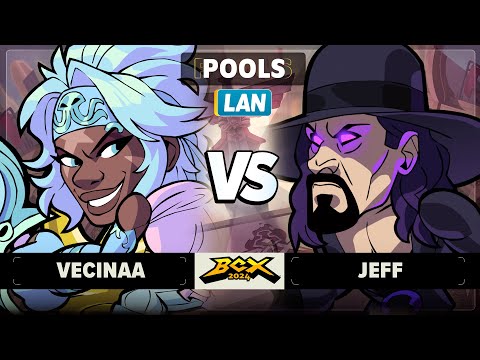 Vecinaa vs Jeff - Pools - Brawlhalla World Championship 2024 - LAN 1v1