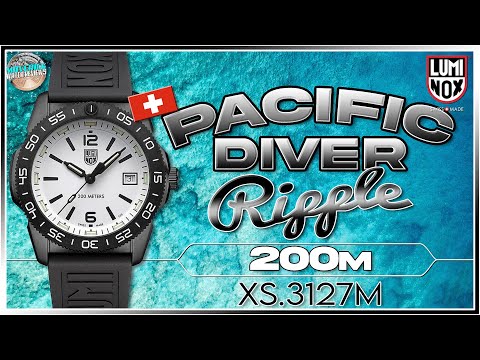 Luminox's 35th Anniversay + Giveaways! | Luminox 39mm Pacific Diver Ripple 200m Quartz XS.3127M