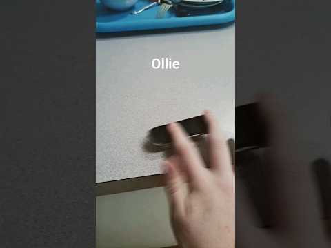 how to ollie on a fingerboard *UPDATED* #fingerboard  #tutorial