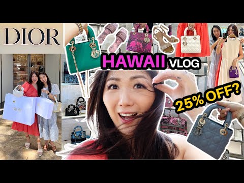 OMG 😱 WHAT? 25% OFF? JOIN US DIOR SHOPPING SPREE | CHARIS IN HAWAII PART 3