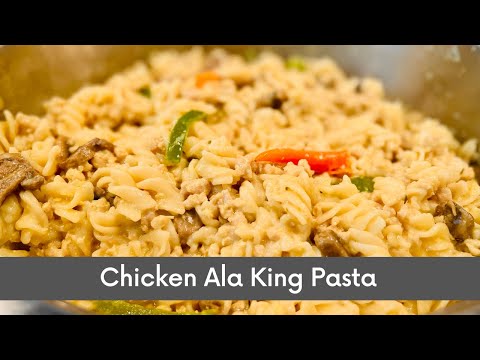 Chicken Ala King Pasta | #chicken #chickenalaking #pasta #perimaskitchen