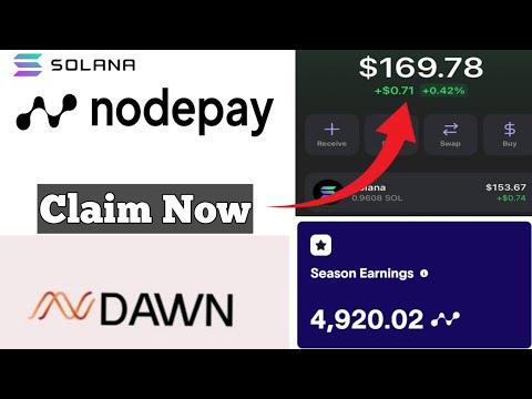 Do this Now And Earn $169 From This Crypto Airdrop ( Nodepay / Dawn ) Listing Date Approved #season3