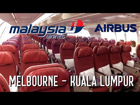 (Express Review) Malaysia Airlines A330-300 ECONOMY | MH148 MEL-KUL