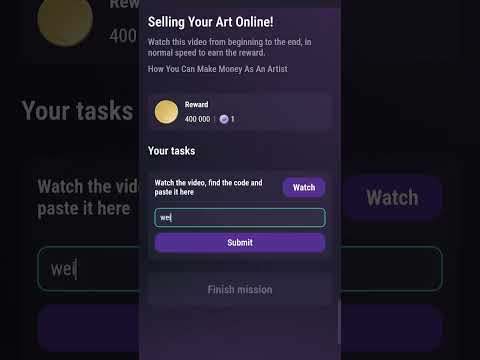 Selling Your Art Online! | Tapswap Code | How You Can Make Money As An Artist