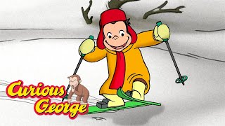 George Learns to Ski! 🐵 Curious George 🐵 Kids Cartoon 🐵 Kids Movies