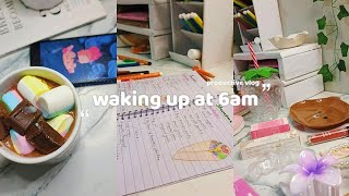 💌 6 am morning routine ~ Daily Vlog | waking up at 6 am, what I eat ❤