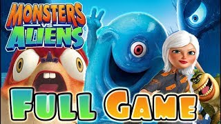 Monsters VS Aliens FULL GAME Longplay (PS3, X360, Wii, PS2)