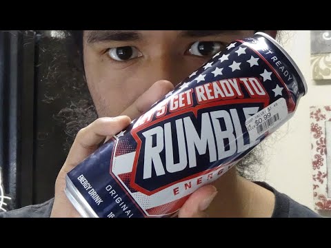 【アメリカの飲み物】 レッツ・ゲット・レディ・トゥ・ランブル エナジードリンク！