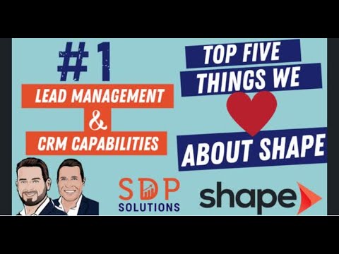 SDP: Top 5 Things We Love About Shape - Part 1 of 5