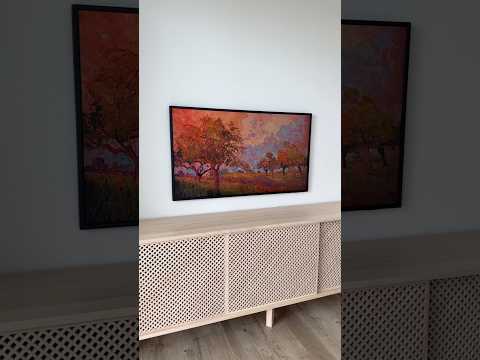 How to Install - Wall Mount Samsung’s QLED ‘FRAME TV' NEW VERSION. Hidden Cables. One Connect. #QLED