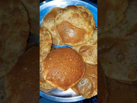 palak wali Puri recipe/ आज तक कभी नहीं खाई होगी #shorts #short