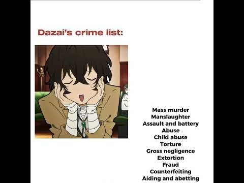 New Dazai edit!! (Made by me) #dazai #bungoustraydogs #funny #edit