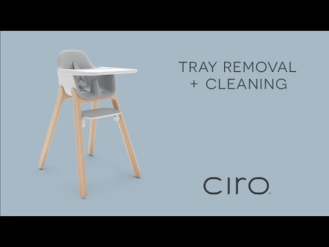 UPPAbaby Ciro High Chair – Tray Removal + Cleaning