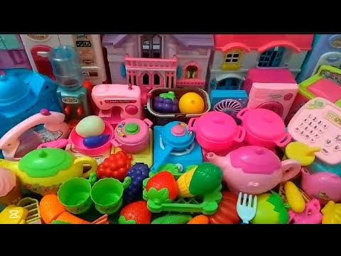 Satisfying with Unboxing & Review | Miniature kitchen set toys cooking video | #asmrvideo 🌈