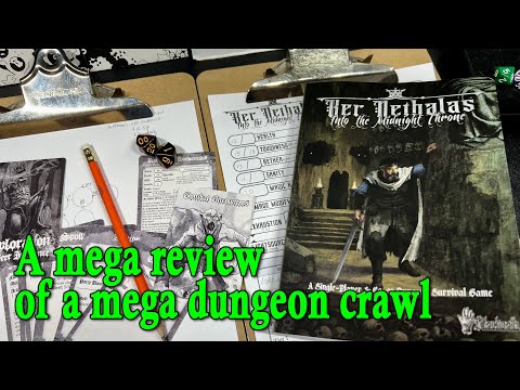 A mega review of a mega dungeon crawl - Ker Nethalas: Into the Midnight Throne