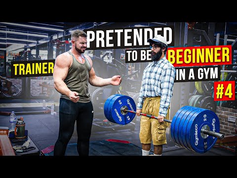 Elite Powerlifter Pretended to be a BEGINNER #4 | Anatoly GYM PRANK