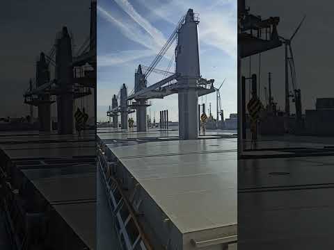 Antwerp seaport,Belgium.Ship-M.V Bunun Respect (Video recorded in March 13,2022)#antwerp #belgium