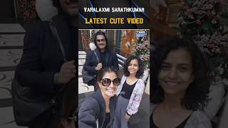 💛 Varalaxmi Sarathkumar With Husband Latest Cute Video 💛 #tamilsociety #trending #marriage #wedding