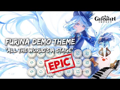 Furina Theme: "All the World's a Stage" (Character Demo OST) | EPIC Genshin Impact Lyre Cover 🔥