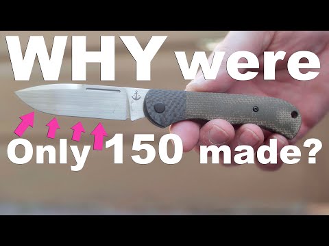 Why did they only make 150 of this slipjoint? Tuya Tortuga EDC knife review.