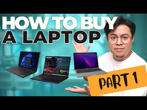 Beginner's COMPLETE GUIDE to BUYING the BEST Laptop 2024 (PART 1)