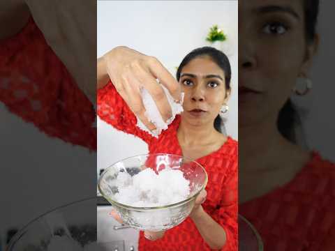 🔥☃️😲മഞ്ഞ് വീട്ടിൽ ഉണ്ടാക്കാം ഗൂയ്സ്...🤯❄️‼️ Artificial Snow at Home #snow #nerin #viral #shorts