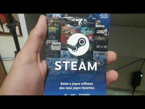 COMPREI UM GIRF DE CARD DA STEAM