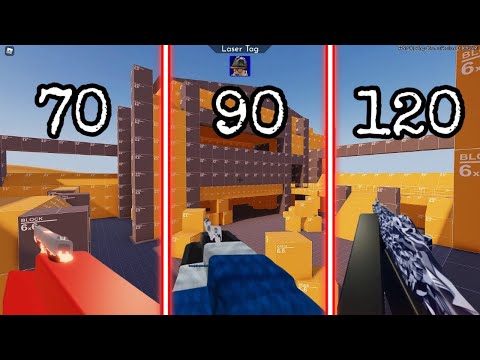 I Played with EVERY FOV…(ROBLOX Arsenal)